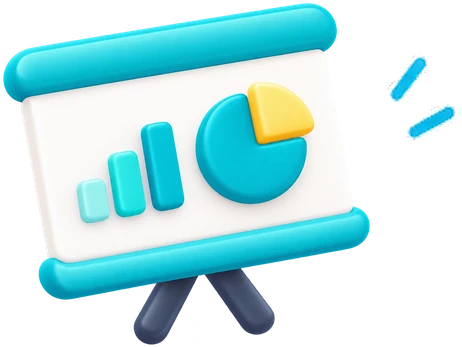 Illustration for Presentations templates